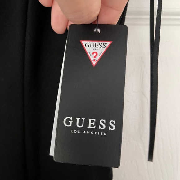 NWT Guess cocktail black and gold dress M - Picture 5 of 6